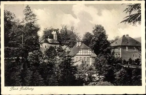 Ak Rehburg Loccum in Niedersachsen, Bad Rehburg, Teilansicht mit Häusern