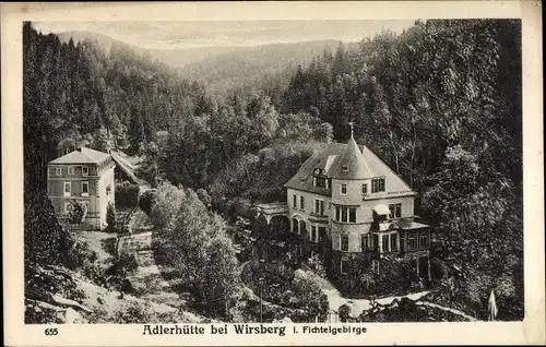 Ak Wirsberg im Fichtelgebirge, Adlerhütte