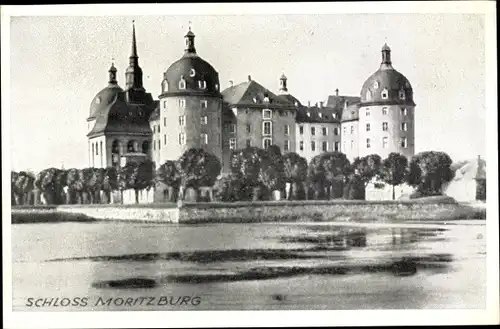 Ak Moritzburg in Sachsen, Jagdschloss