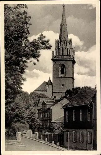 Ak Bad Langensalza in Thüringen, Bergkirche