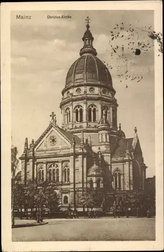 Ak Mainz am Rhein, Christus-Kirche