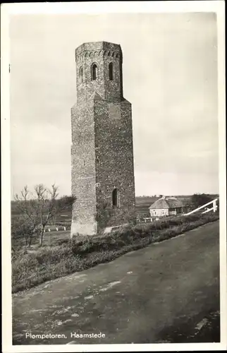 Ak Haamstede Zeeland Niederlande, Plompetoren