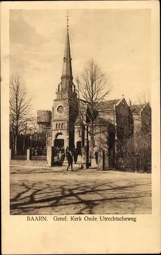 Ak Baarn Utrecht Niederlande, Geref. Kerk Oude Utrechtscheweg