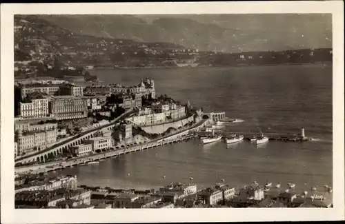 Ak Monte Carlo Monaco, Gesamtansicht, Cote d'Azur