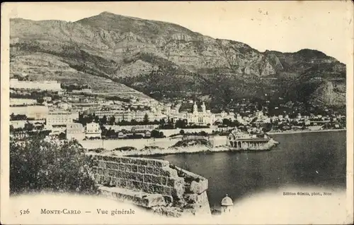 Ak Monte Carlo Monaco, Vue générale