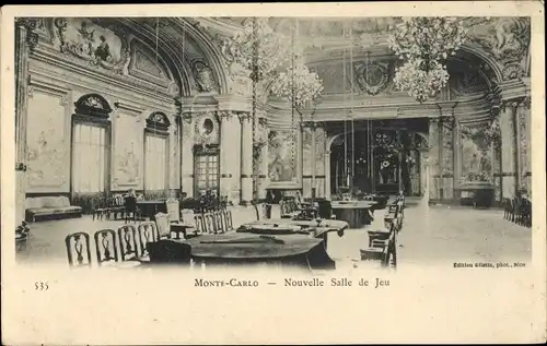 Ak Monte Carlo Monaco, Nouvelle Salle de Jeu