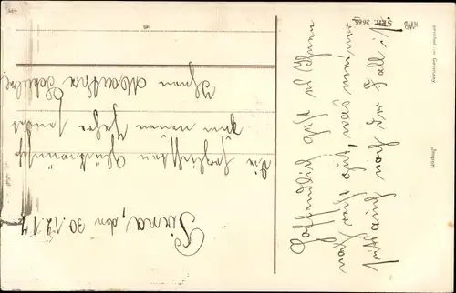 Ak Glückwunsch Neujahr, Kinder fahren Schlitten