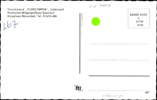 Ak De Lutte Overijssel, Restaurant Florilympha