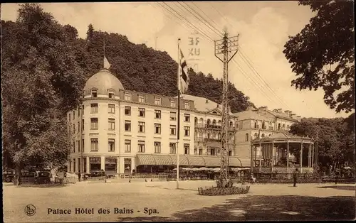Ak Spa Wallonien Lüttich, Palace Hotel des Bains