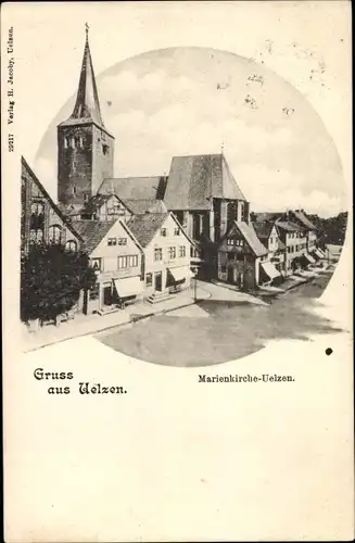 Ak Uelzen in Niedersachsen, Marienkirche