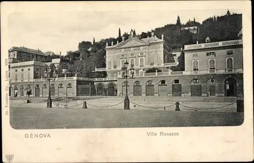 Ak Genova Genua Liguria, Villa Rosazza