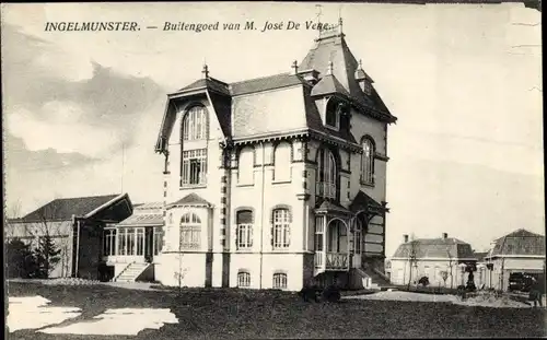 Ak Ingelmunster Westflandern, Buitengoed van M. José De Vene