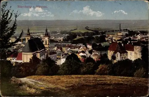 Ak Český Šternberk Böhmisch Sternberg Mittelböhmen, Gesamtansicht