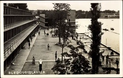 Ak Bled Veldes Slowenien, Strandbad