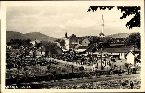 Ak Banja Luka Bosnien Herzegowina, Viehmarkt