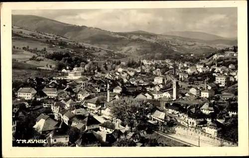Ak Travnik Traunik Bosnien Herzegowina, Gesamtansicht