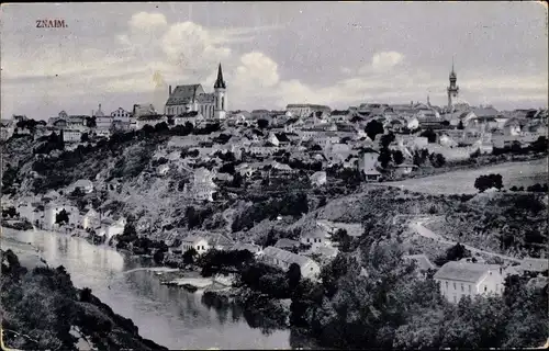 Ak Znojmo Znaim Südmähren, Gesamtansicht