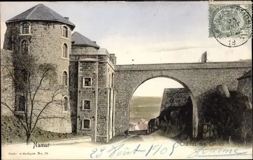 Ak Namur Wallonien, Château des Comtes