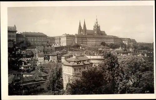 Ak Praha Prag Tschechien, Hradčany Hradschin, Panorama