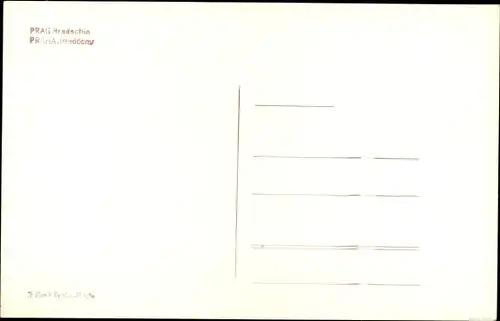 Ak Praha Prag Tschechien, Hradčany Hradschin, Panorama