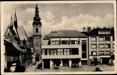 Ak Klatovy Klattau Region Pilsen, Ortsansicht