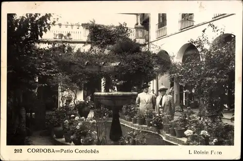 Ak Córdoba Andalusien Spanien, Patio Cordobes