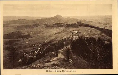 Ak Rechberg Schwäbisch Gmünd im Ostalbkreis, Hohenrechberg, Hohenstaufen