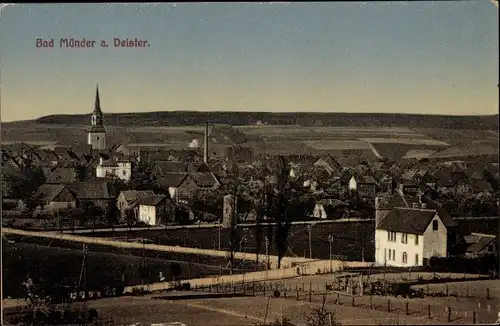 Ak Bad Münder am Deister, Totalansicht