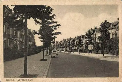 Ak Breda Nordbrabant Niederlande, Baronielaan