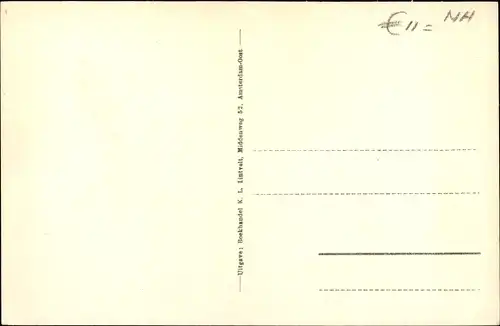 Ak Amsterdam Nordholland Niederlande, Middenweg