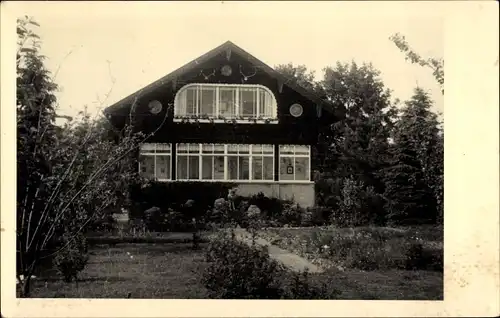 Foto Ak Feldafing am Starnberger See Oberbayern, Villa, 1953