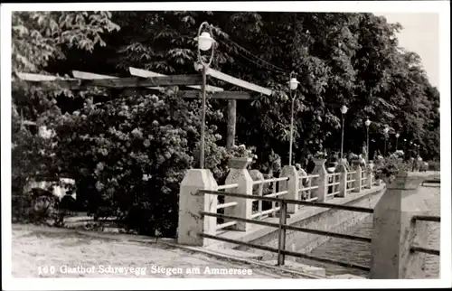 Ak Stegen Inning am Ammersee, Gasthof Schreyegg
