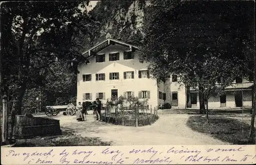 Ak Bad Reichenhall in Oberbayern, Molkenbauer