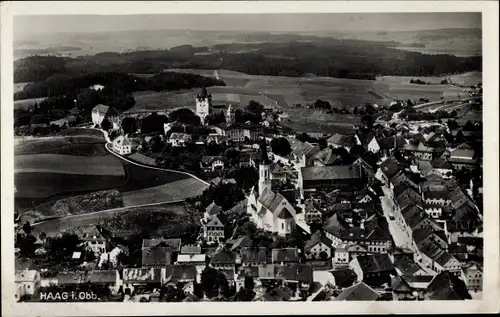 Ak Haag in Oberbayern, Totalansicht