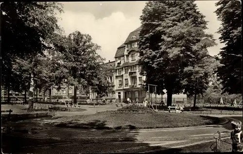 Ak Werdau in Sachsen, Ernst-Thälmann-Platz