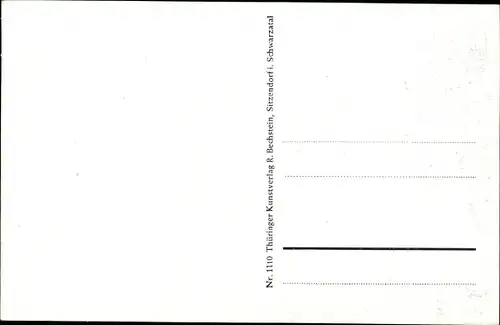 Ak Sitzendorf i. Schwarzatal in Thüringen, Gesamtansicht