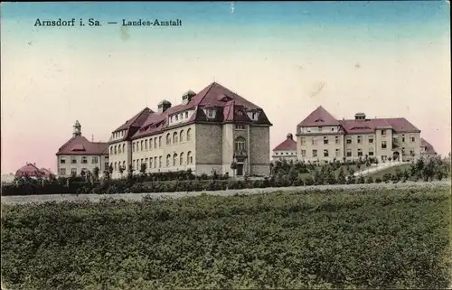 Ak Arnsdorf in Sachsen, Landes-Anstalt