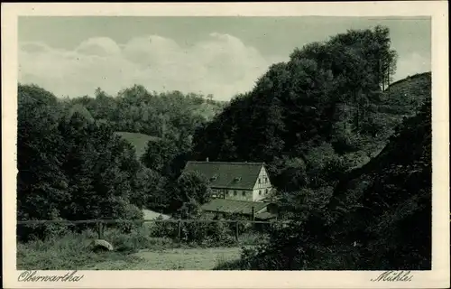 Ak Dresden Mobschatz Oberwartha, Mühle
