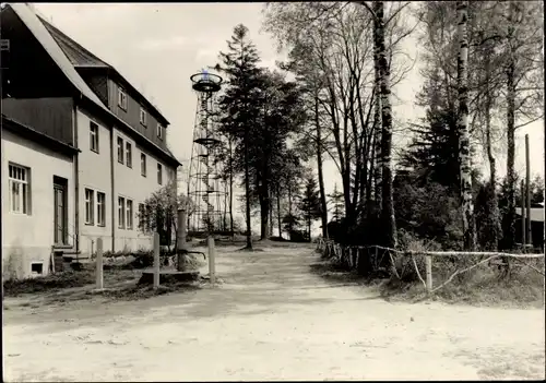 Ak Marienberg im Erzgebirge Sachsen, Drei Brüder Höhe, Aussichtsturm