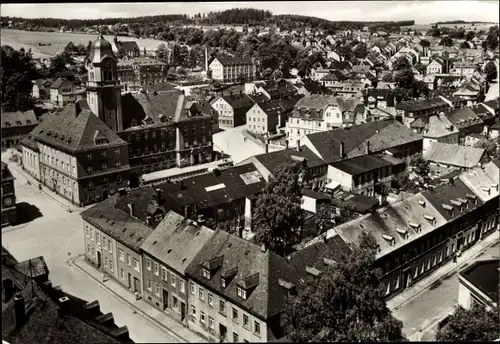 Ak Geyer im Erzgebirge Sachsen, Panoramablick über die Stadt