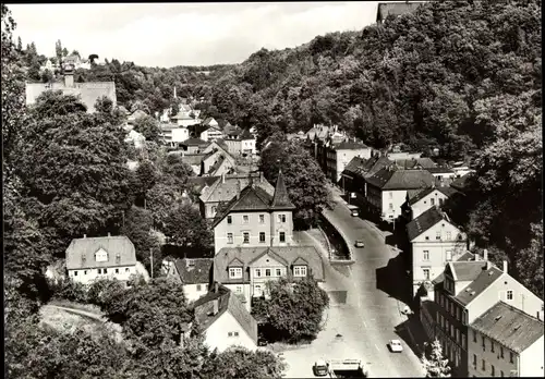 Ak Tharandt im Erzgebirge, Teilansicht