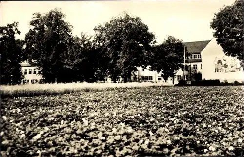 Ak Zug Freiberg in Sachsen, Fachschule für Landwirtschaft