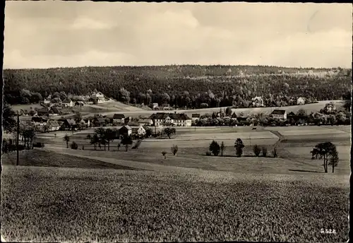 Ak Hetzdorf Halsbrücke in Sachsen, Panorama