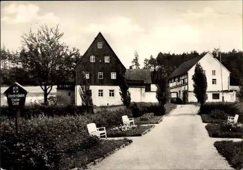 Ak Hetzdorf Halsbrücke in Sachsen, Landheim, Wanderlager, Schwesternstation