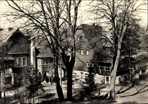 Ak Linda Brand Erbisdorf in Sachsen, Ferienheim und Gaststätte Schrödermühle