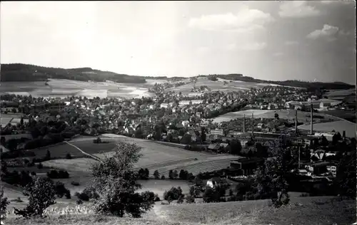 Ak Lauter Bernsbach im Erzgebirge Sachsen, Panorama