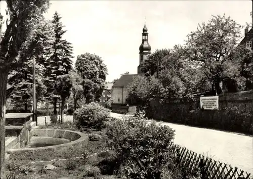 Ak Weißbach Amtsberg im Erzgebirge, Kirche