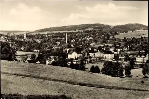 Ak Lößnitz Lössnitz im Erzgebirge, Panorama