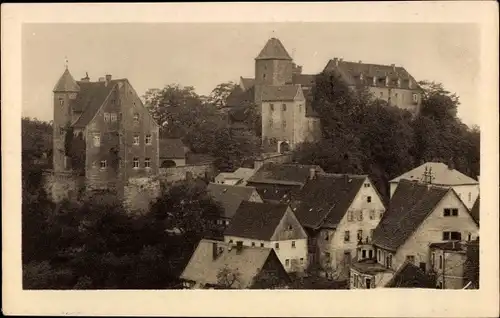 Ak Hohnstein Sächsische Schweiz, Schloss Hohnstein, Burg