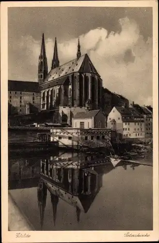 Ak Görlitz in der Lausitz, Peterskirche